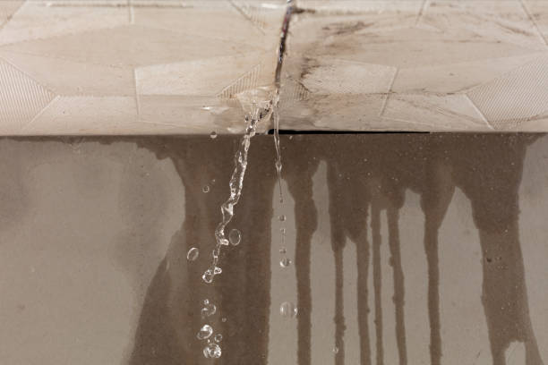 Professional Sewage Cleanup technician working in La Coste, TX